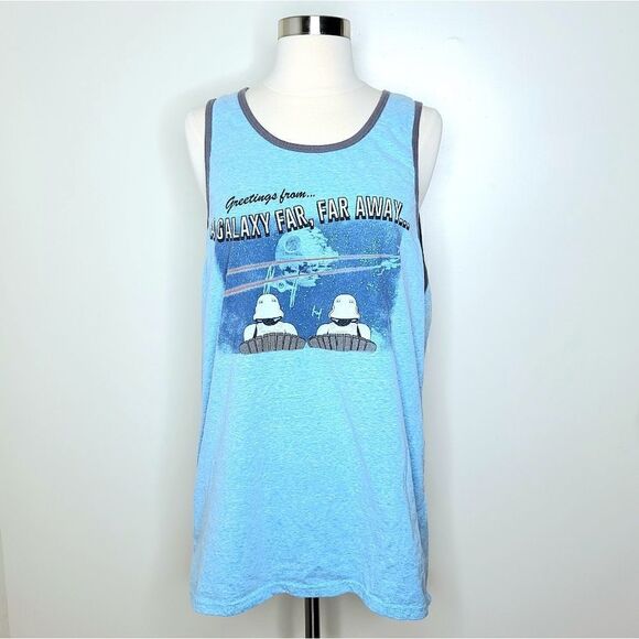 Star Wars | 'Greeting From...' Postcard Tank Top - Picture 1 of 3